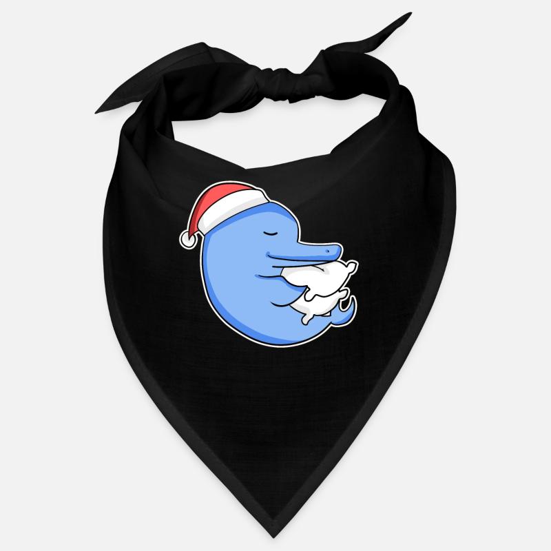 Delfin Weihnachten Schlafen Schlaf Ausschlafen Bandana