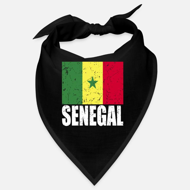Drapeau du Sénégal Bandana