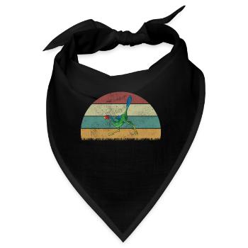 xxx Dinosaurier Kinder Dino Geschenk - Bandana - Schwarz - Vorne
