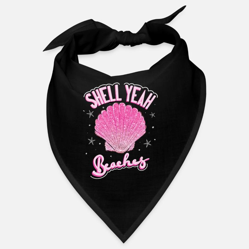 Shell Yeah Beaches Funny Summer Bandana