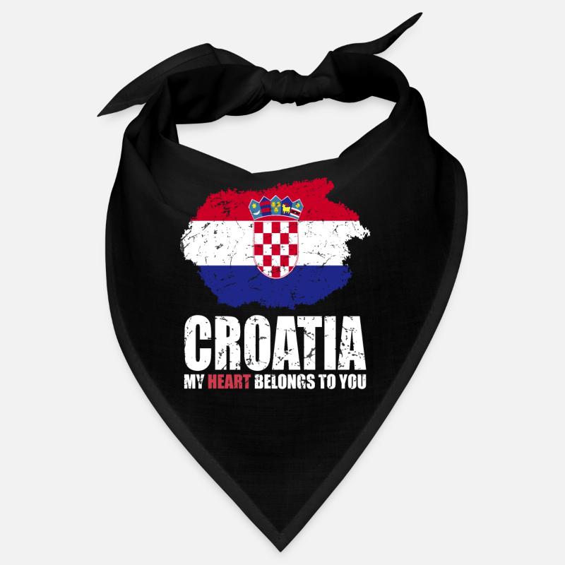 Croatia Flag Bandana