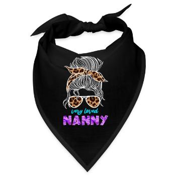 Beste Tagesmutter Ich bin eine coole Tagesmutter - Bandana - Schwarz - Vorne