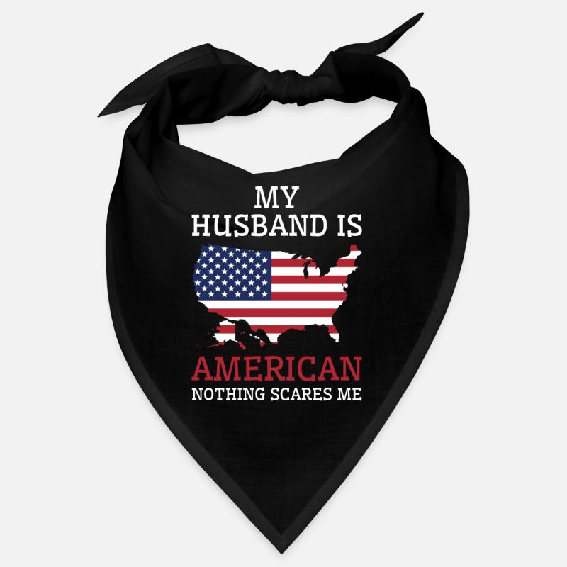 Nichts macht mir Angst Amerikanischer Ehemann Bandana