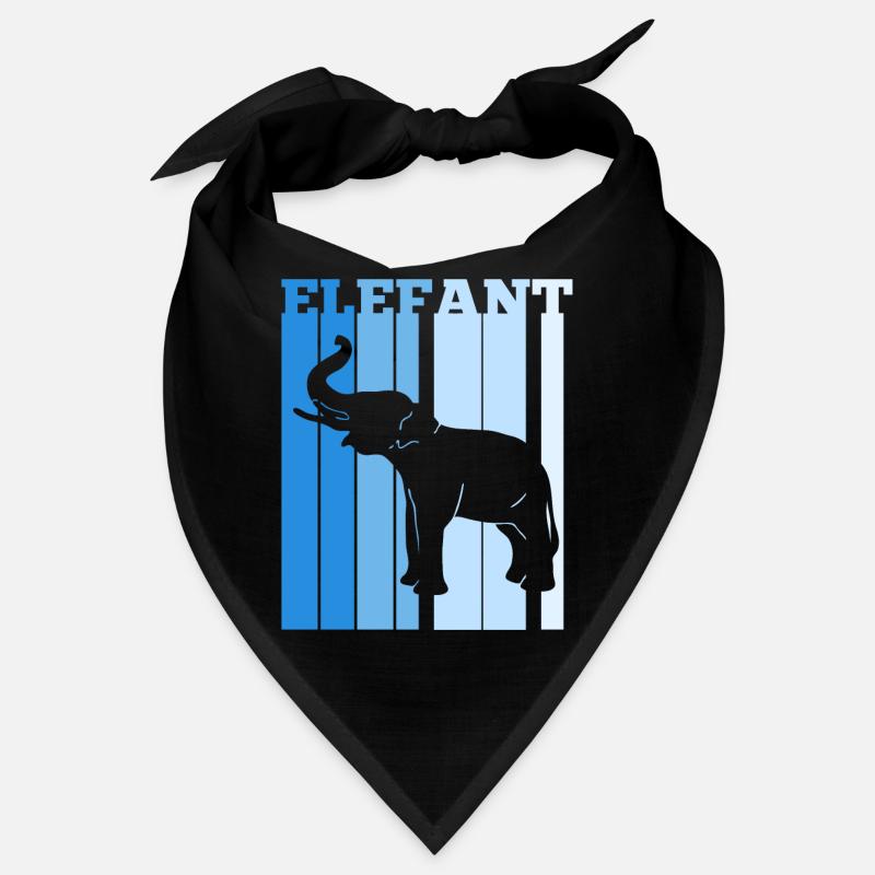 Dickhäuter Rüsseltier Elefant Bandana