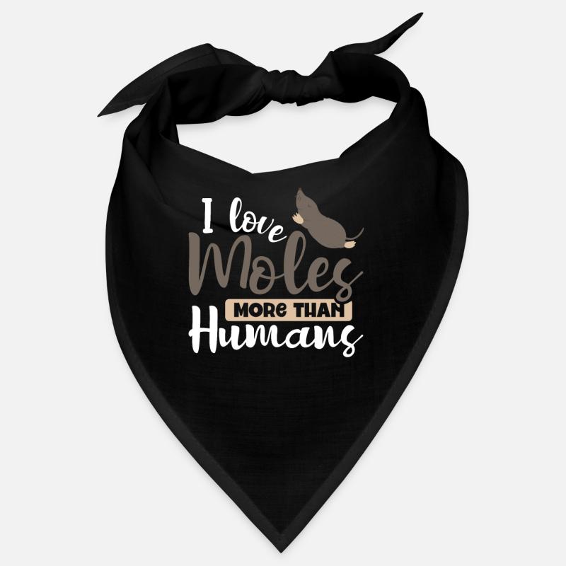 Ich Liebe Maulwürfe Mehr Als Menschen Bandana