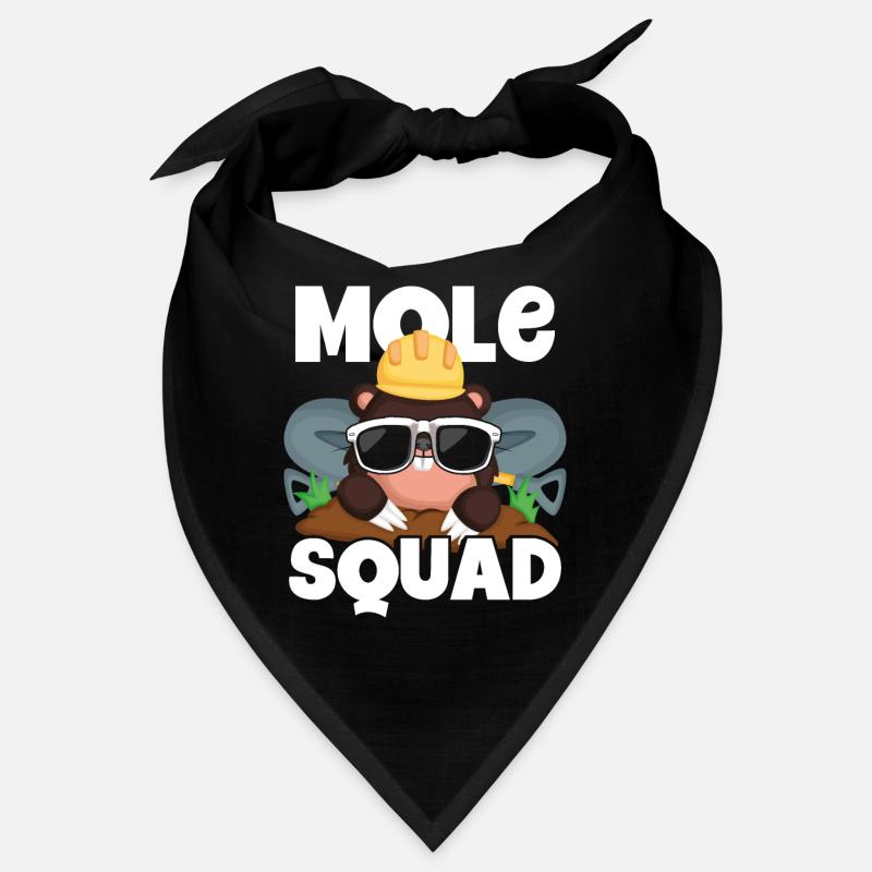 Mole troop with sunglasses Bandana
