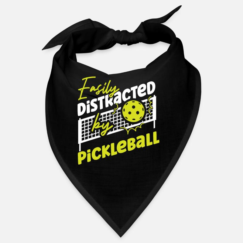 Pickleball facilement distrait par Bandana