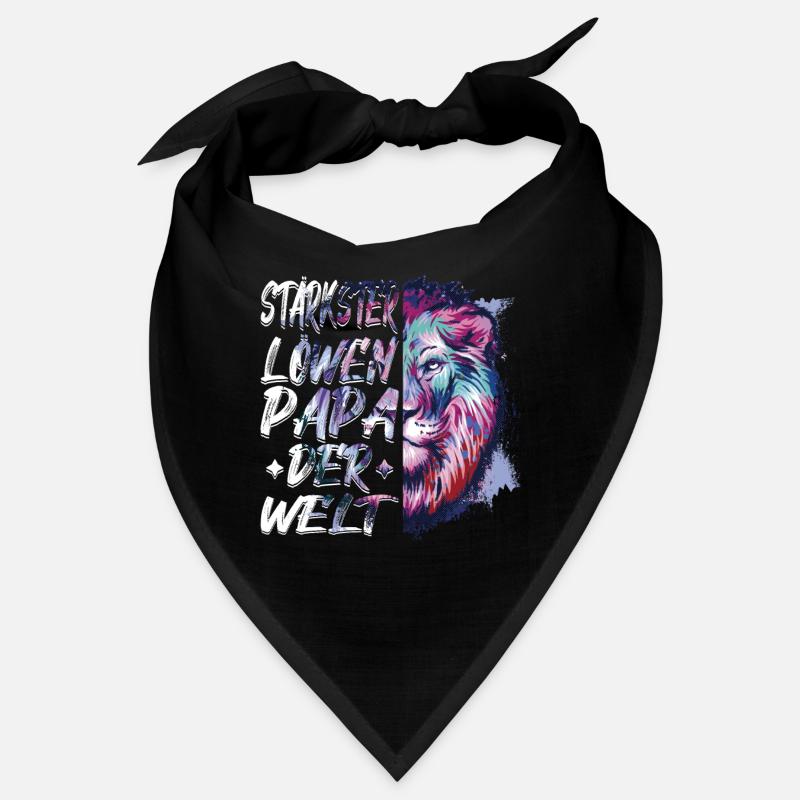 Löwe | Vintage | Geschenk | Bester Papa der Welt Bandana