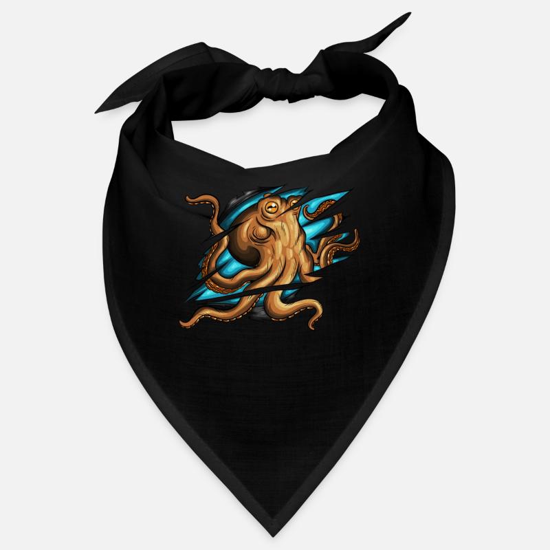 Costume de calmar de pieuvre déplacé Bandana