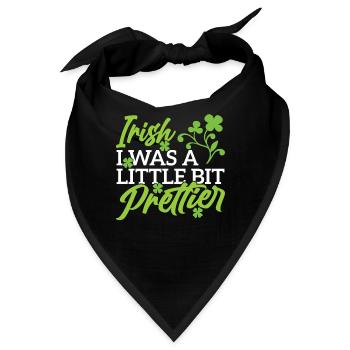 St Patricks Tag Irland Gälisch Irisch Ire - Bandana - Schwarz - Vorne