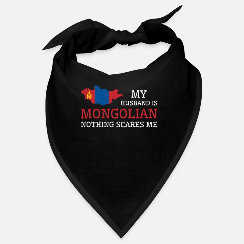 Nichts macht mir Angst Mongolischer Ehemann Bandana