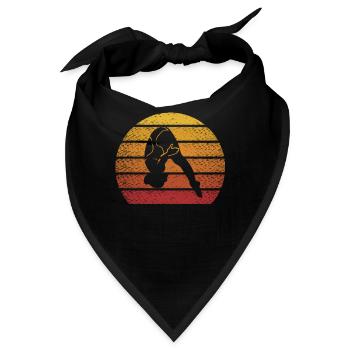 Turmspringen Turmspringer - Bandana - Schwarz - Vorne