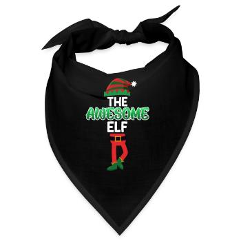 The awesome Elf unglaubliche Elfe - Bandana - Schwarz - Vorne