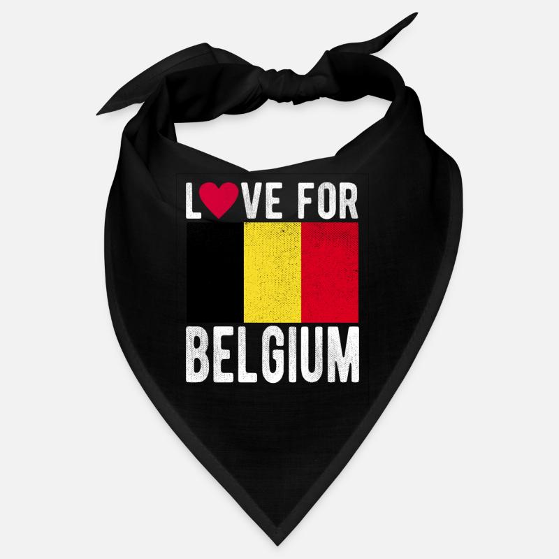 Belgium Flag Bandana