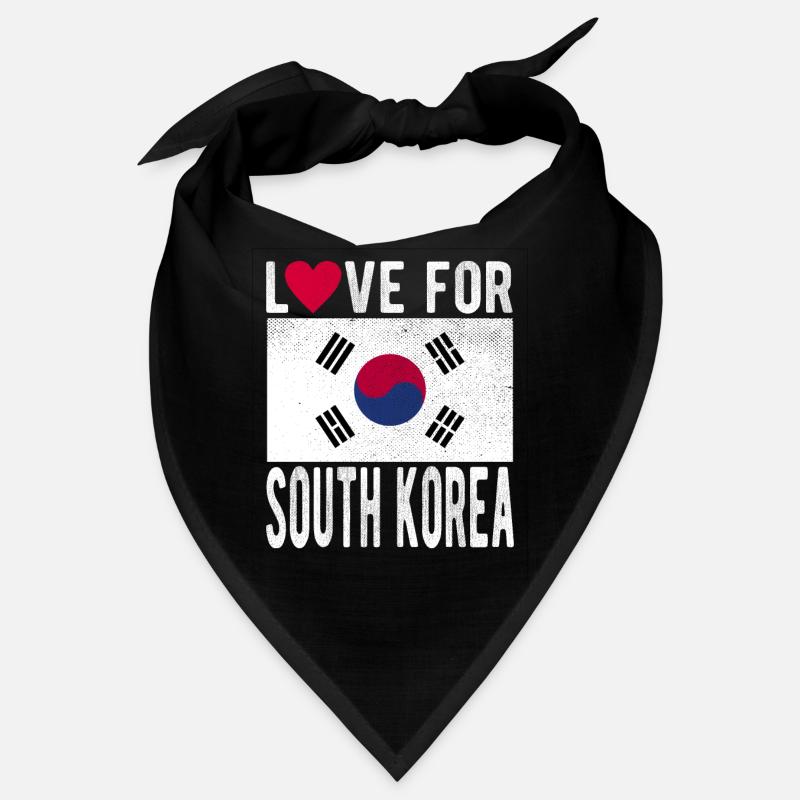 South Korea Flag Bandana