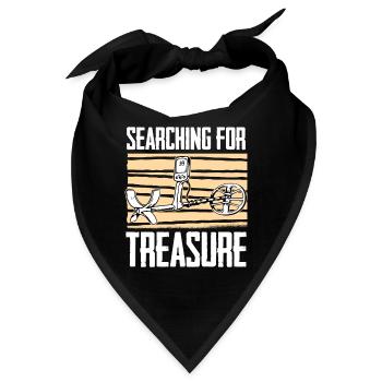 Schürfer Schürfen Schatz - Bandana - Schwarz - Vorne