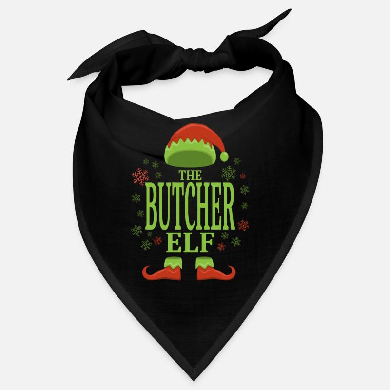 Elfe boucher de Noël Bandana