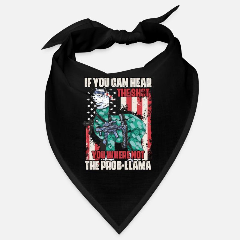 LLambo Alpaga Lama Drôle PAS DE PROB-LAMA Bandana