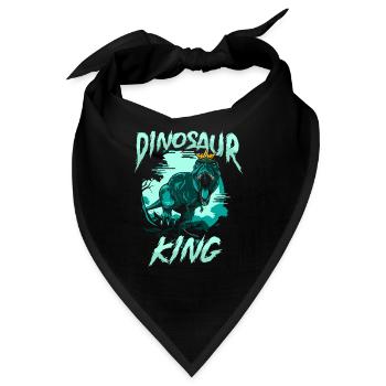 Dinosaurier Erwachsener Dinosaurier - Bandana - Schwarz - Vorne