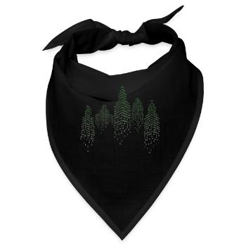 Binary City Informatiker Hack Coder - Bandana - Schwarz - Vorne