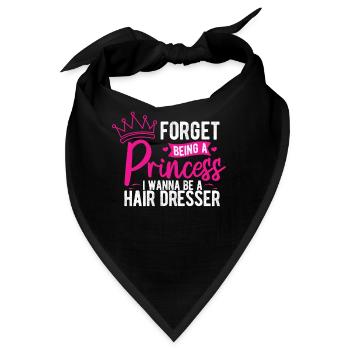 Friseur Hairstylist Friseur - Bandana - Schwarz - Vorne