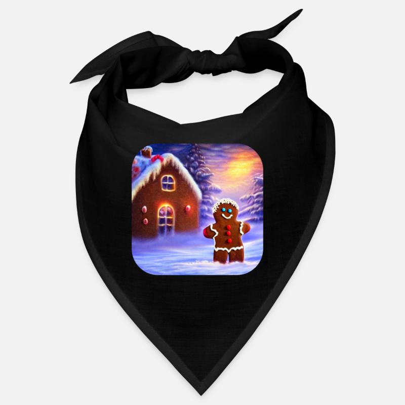 Weihnachts Lebkuchenmann Bandana