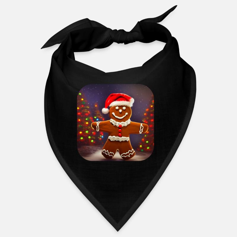 Weihnachts Lebkuchenmann Bandana