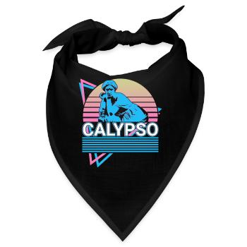 Calypso Göttin Antike Griechisch Griechische Mytho - Bandana - Schwarz - Vorne