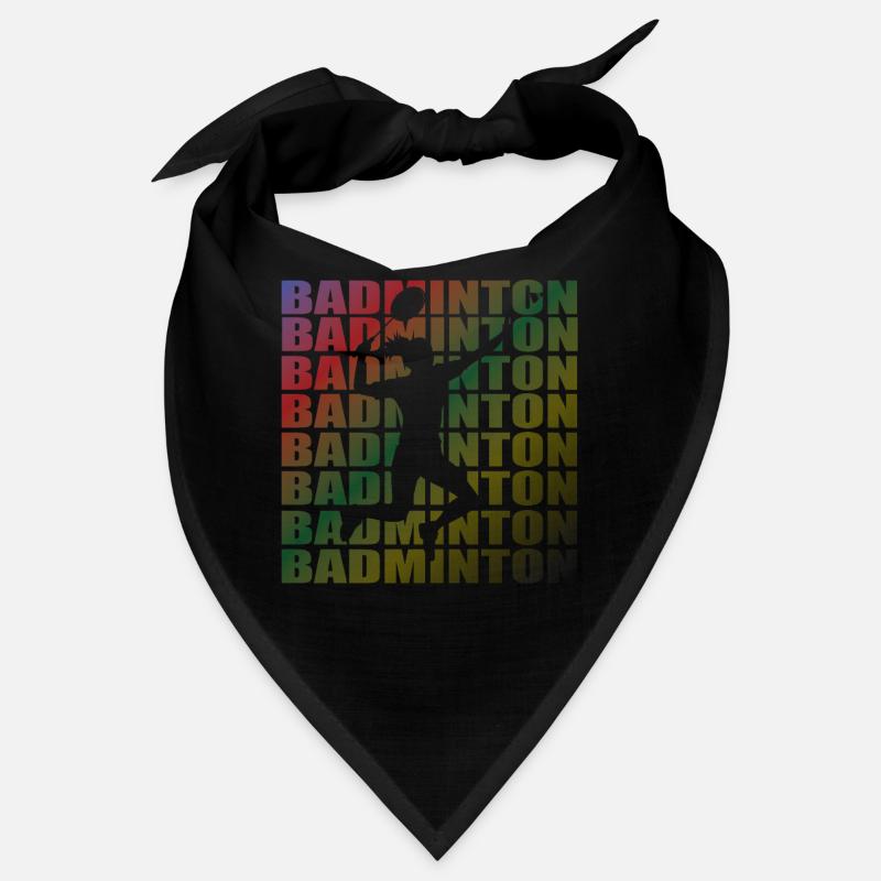 Conception d’idée cadeau de joueur de badminton Bandana