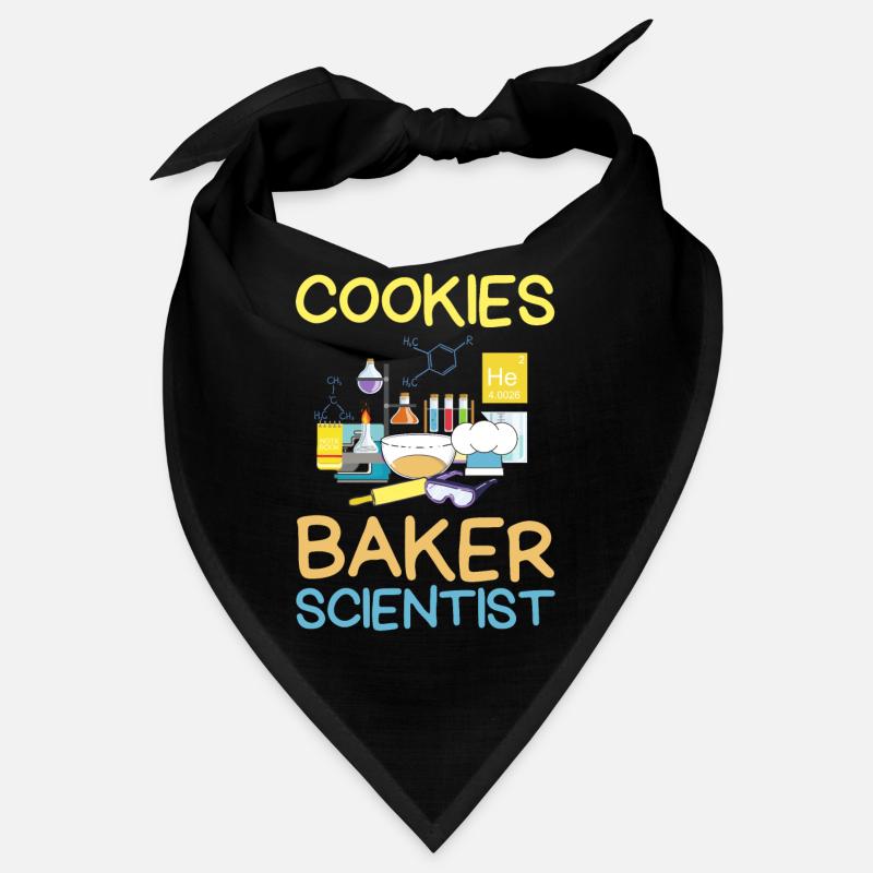 Cookies Baker Scientist Chemistry Kitchen utensils Bandana