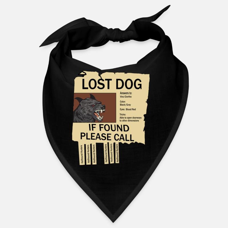 Missing Hellhound Bandana