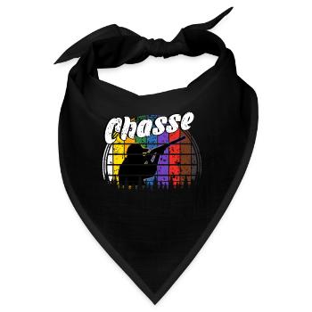 Jagd Jagd - Bandana - Schwarz - Vorne