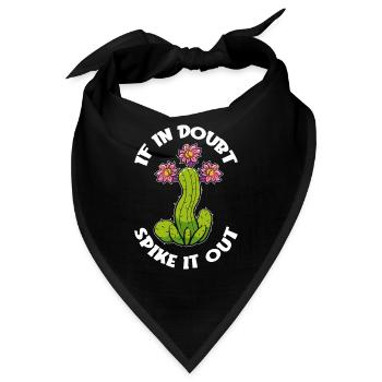 Kaktus Garten Kaktus - Bandana - Schwarz - Vorne