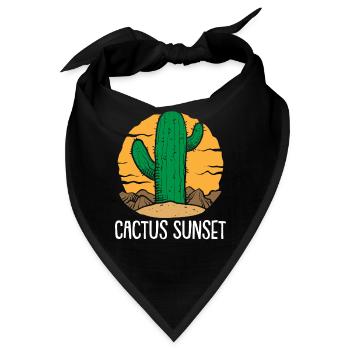 Kaktus Garten Kaktus - Bandana - Schwarz - Vorne