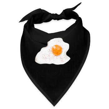 Spiegelei by HOB Products - Bandana - Schwarz - Vorne