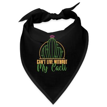 Kaktus Garten Kaktus - Bandana - Schwarz - Vorne