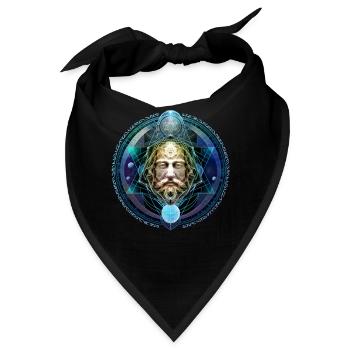 Maschinen-Elf-Entität aus höherer Dimension - Bandana - Schwarz - Vorne