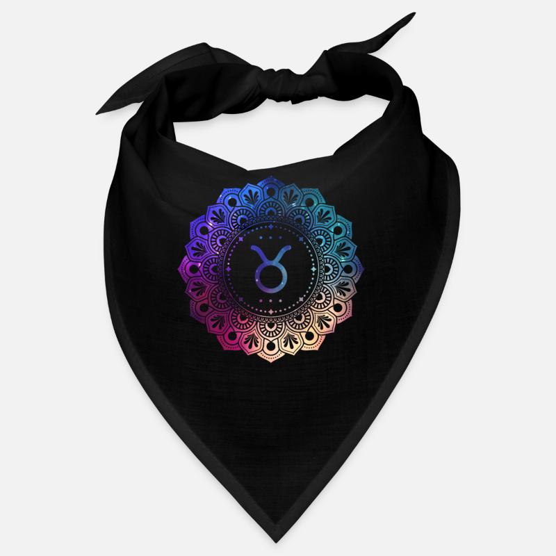 Stier Sternzeichen Symbol Mandala Bandana