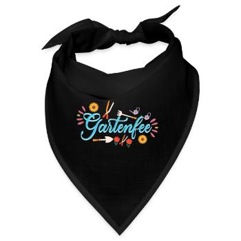 Gärtnerin Gartenarbeit Hobbygärtner Gartenarbeit - Bandana - Schwarz - Vorne