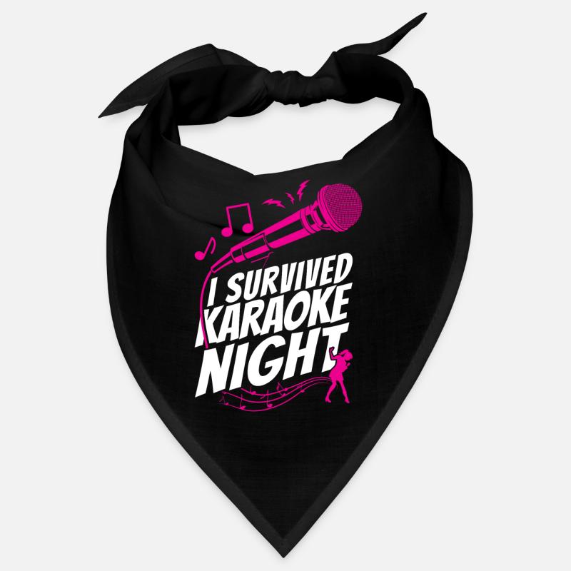 Karaoke Singer I Survived Karaoke Bandana