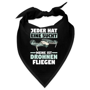 Drohne Pilot Drohnen - Bandana - Schwarz - Vorne
