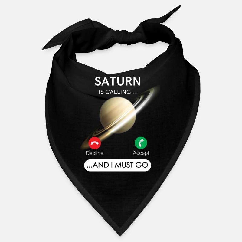 Saturn Ruft An Und Ich Muss Ablehnen Bandana