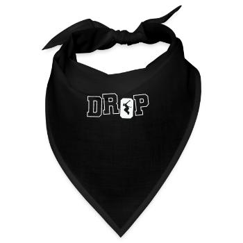 Drop Parkour Sport Training Hindernis - Bandana - Schwarz - Vorne