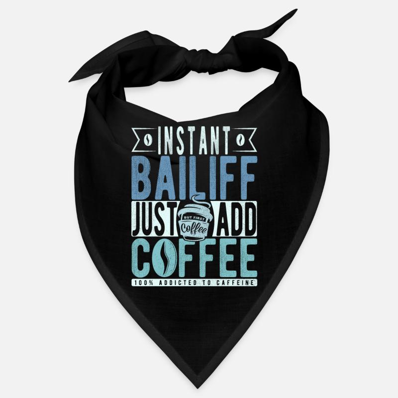Buchalter Kaffee Spruch Bandana