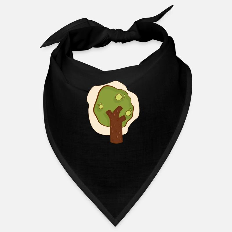 Arbre - Bandana - noir