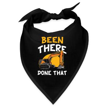 Für Alle Bagger-fans: "been There Done That - Bandana - Schwarz - Vorne