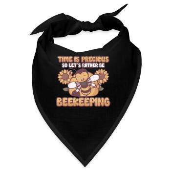 Honey Bee Beekeeping Beekeeper Honeybee Beekeeping - Bandana - Schwarz - Vorne