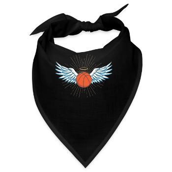 Basketball Geschenkidee Sport Design - Bandana - Schwarz - Vorne
