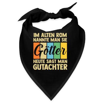 Gutachter - Bandana - Schwarz - Vorne