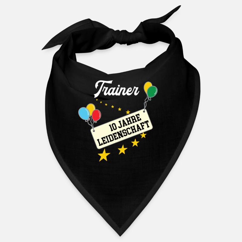 Trainer Jubiläum 10 Jahre 10. jähriges bester 10th Bandana